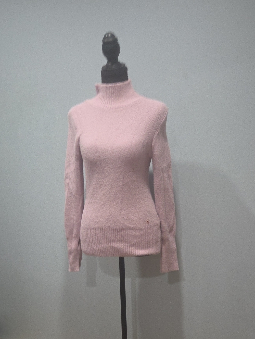 Guess Women's Light Pink Turtleneck Sweater